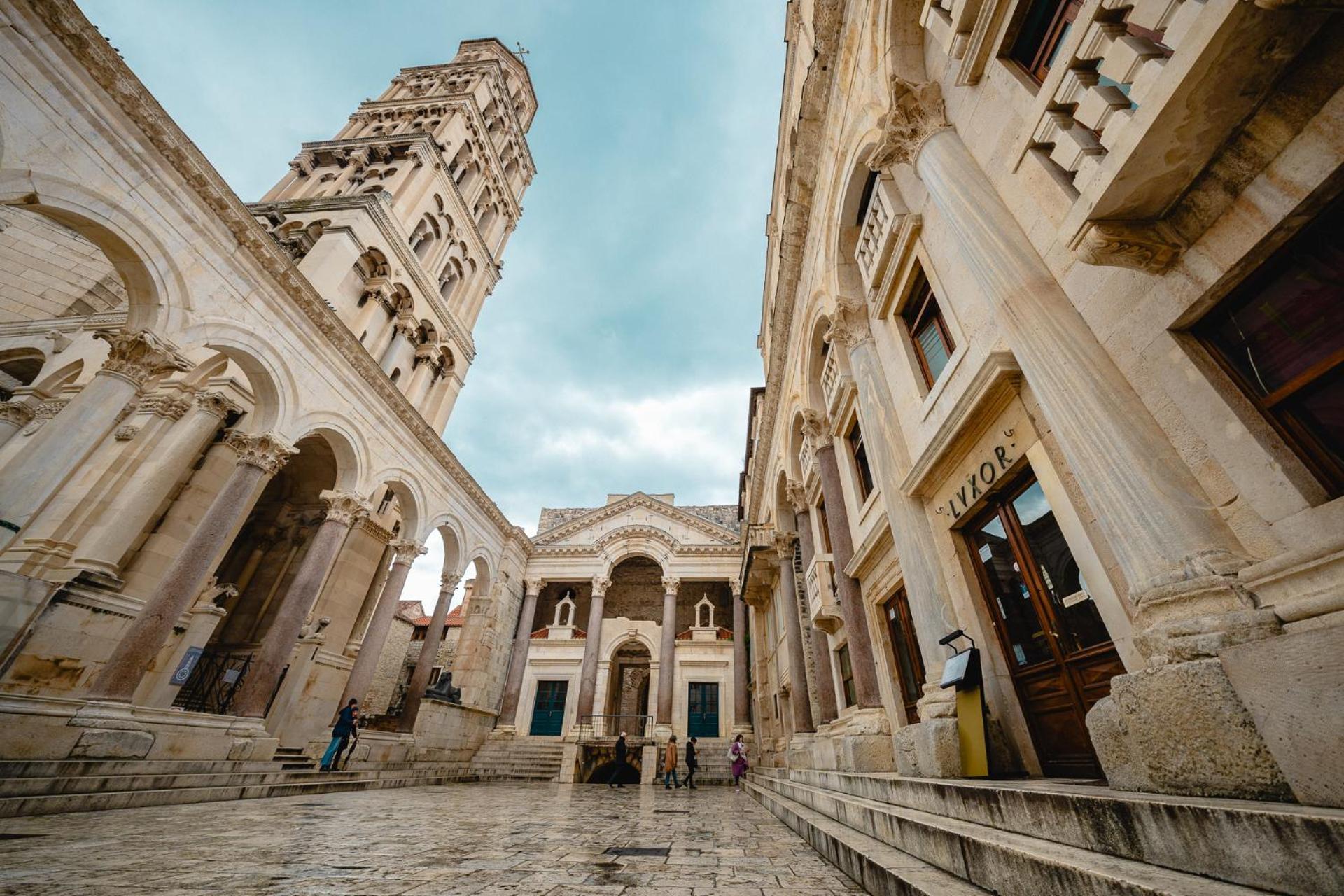 Ziggy Star In Diocletian Palace Split Dış mekan fotoğraf